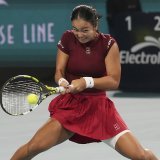 Alexandra Eala: une pépite sortie de l'académie de Rafael Nadal. KEYSTONE/AP/Marta Lavandier